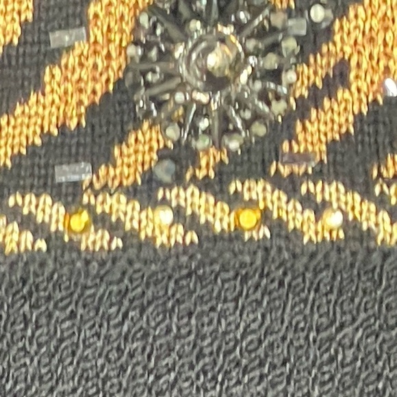 St.John Evening by Marie Gray, Gold and Black Jacket Women’s size 4 - Picture 9 of 13